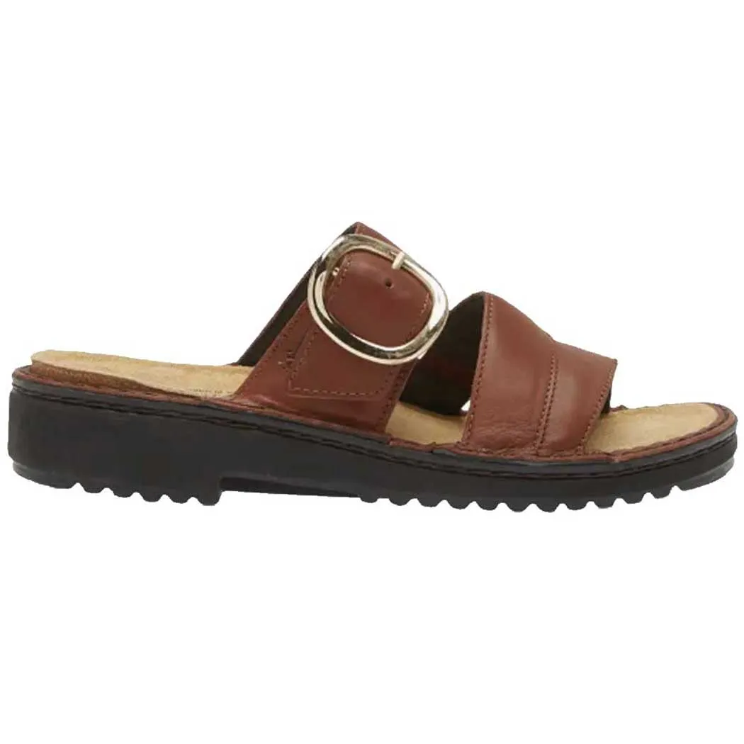 Naot Frey Slide Sandal Soft Chestnut (Women's)