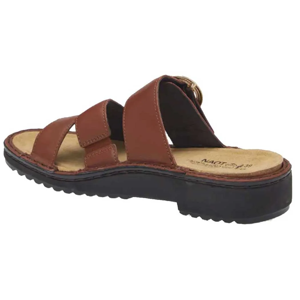 Naot Frey Slide Sandal Soft Chestnut (Women's)