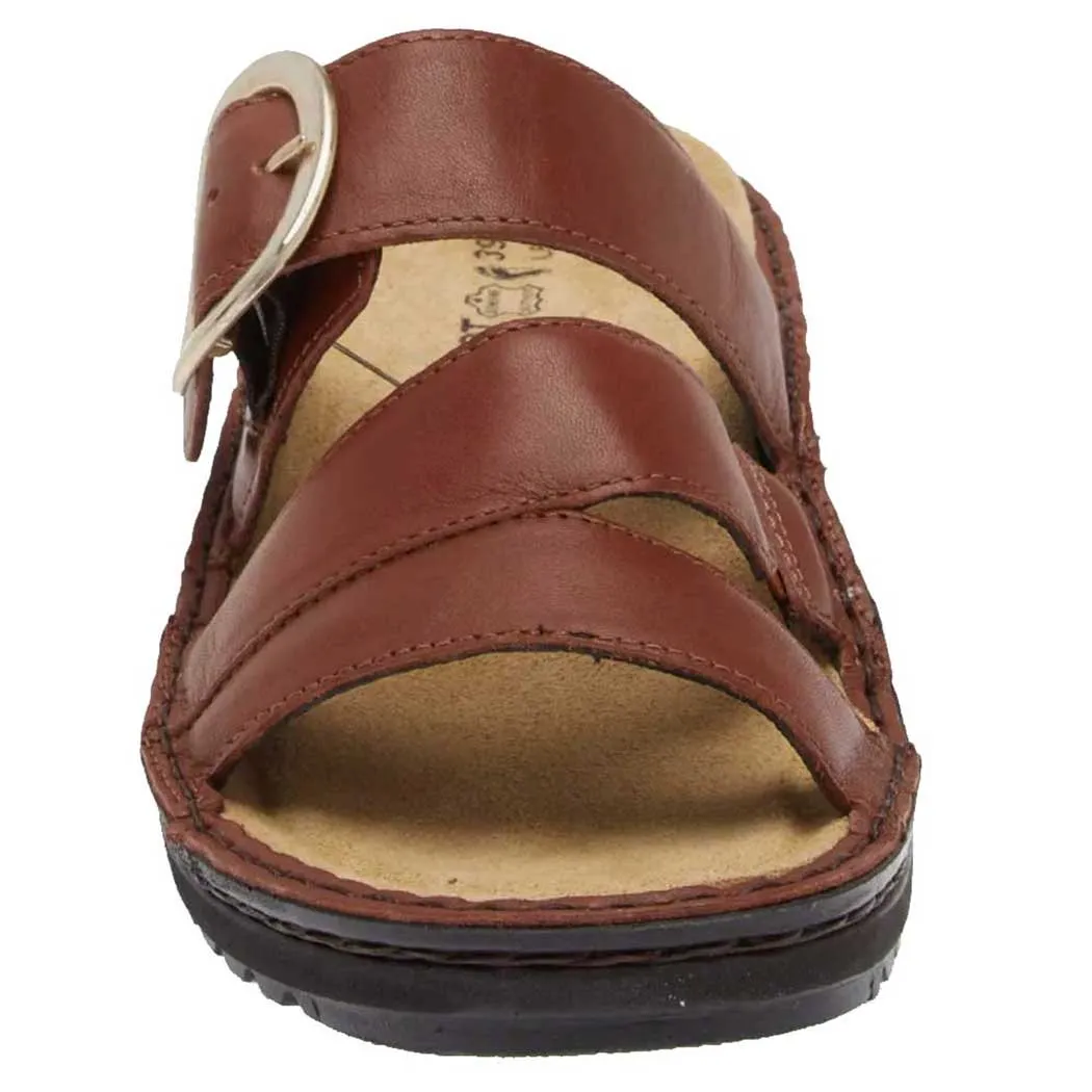 Naot Frey Slide Sandal Soft Chestnut (Women's)