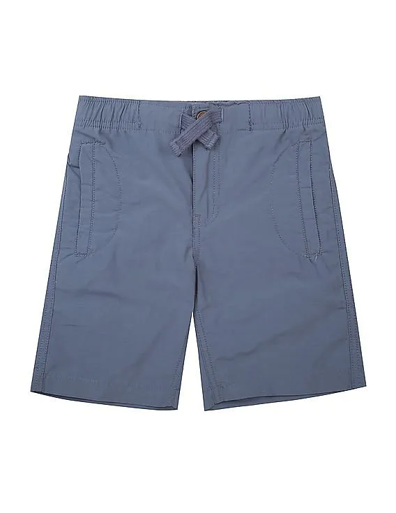 Nautica Kids Boys Mid Rise Drawstring Waist Shorts