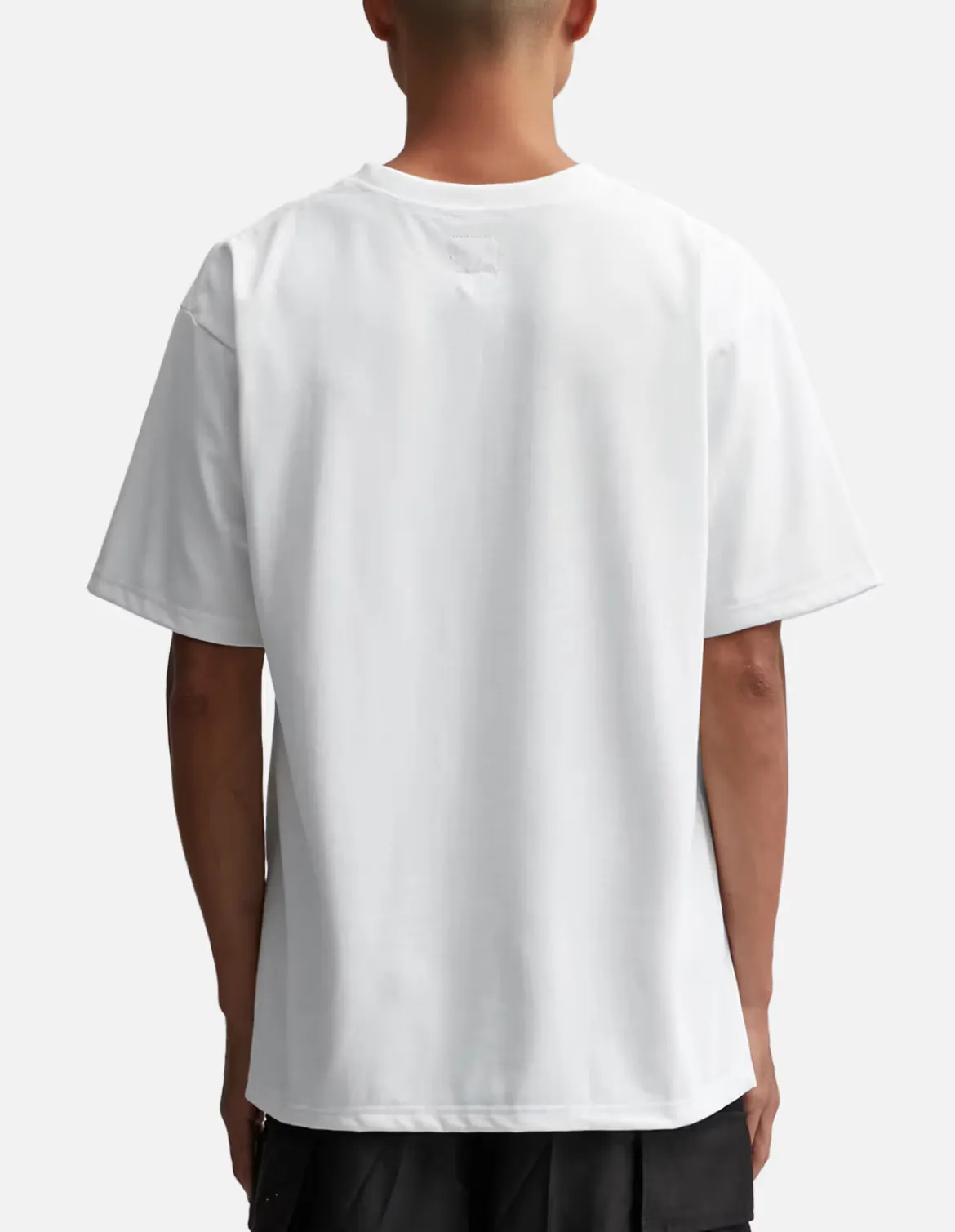 Needles  |Crew Neck Cotton Short Sleeves Logo Crew Neck T-Shirts