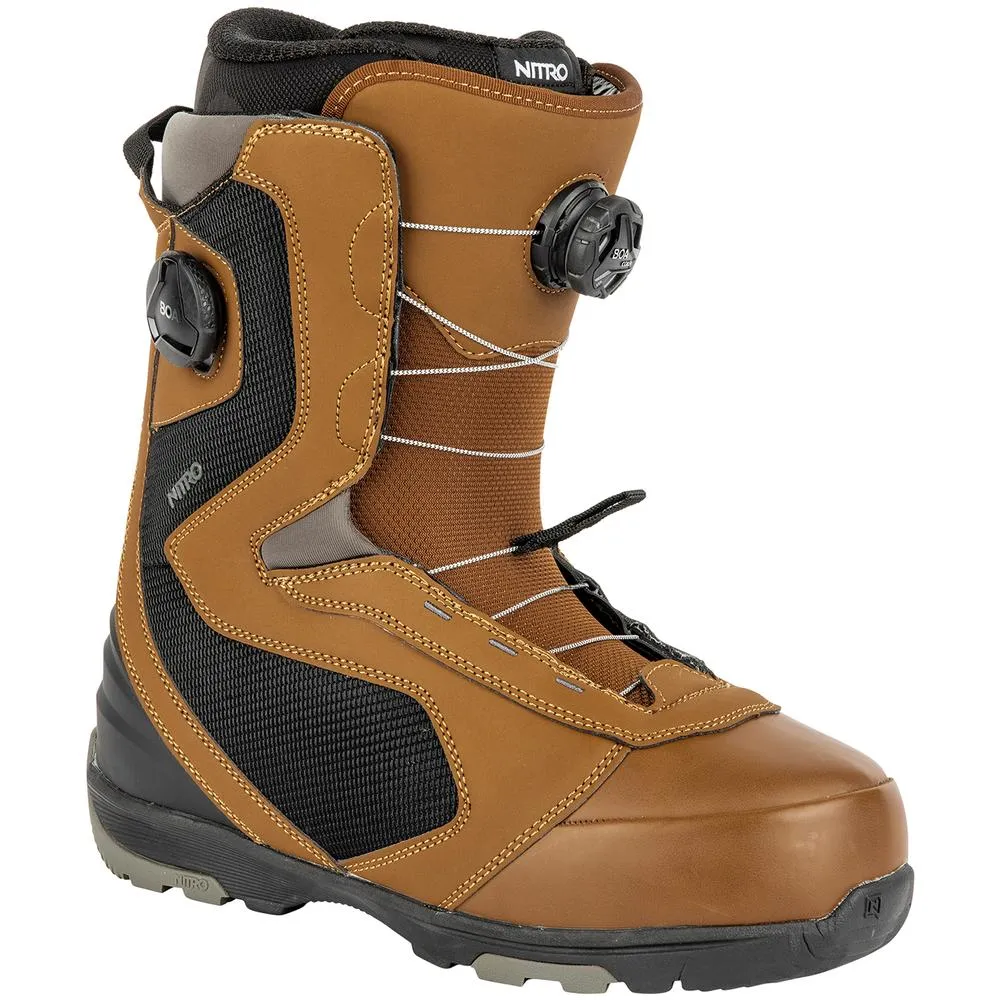 nitro club dual boa snowboard boot - men's