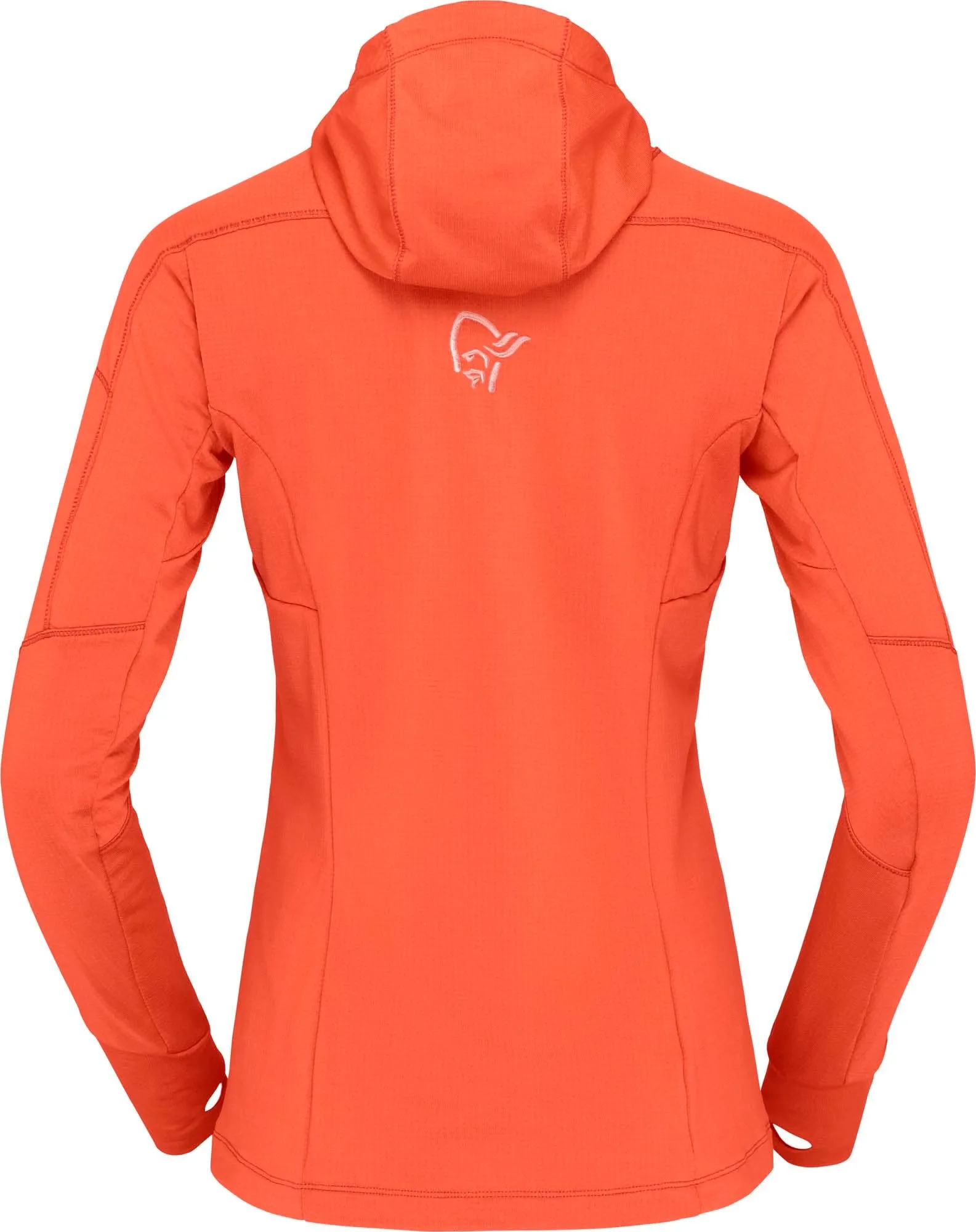 Norrøna Women's Falketind Power Grid Hood Orange Alert | Buy Norrøna Women's Falketind Power Grid Hood Orange Alert he