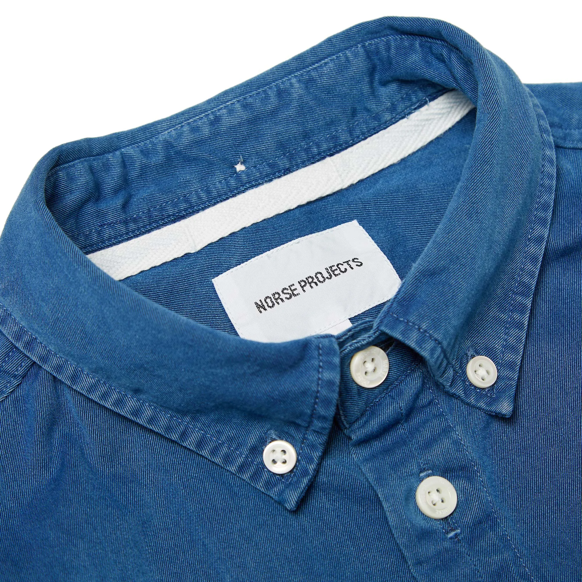 Norse Projects Anton Denim ShirtBleached Indigo