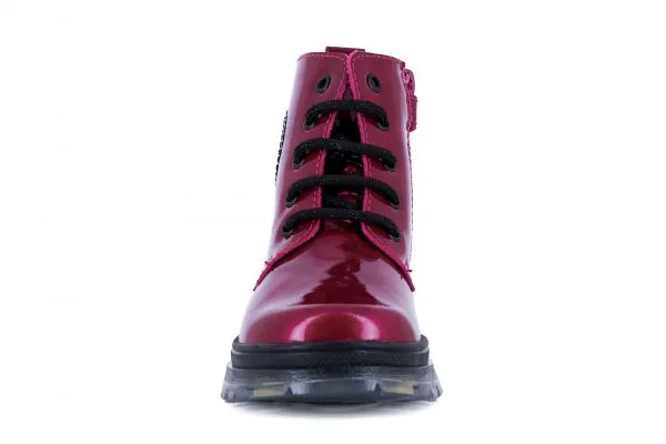 Pablosky Magenta Patent Boot