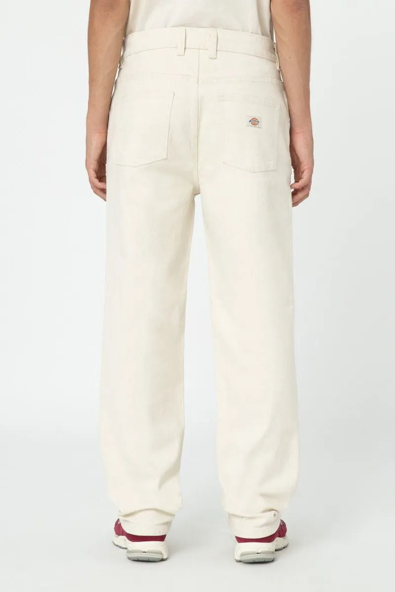 Pantaloni Thomasville in Denim uomo Bianco