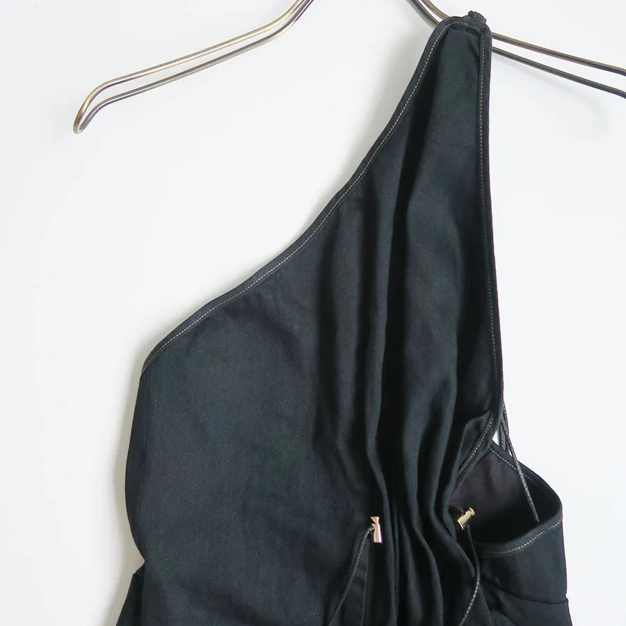 【PHOTOCOPIEU/フォトコピュー】ONE-SHOULDER DRAWSTRING DRESS (GALLA D) 242GLD