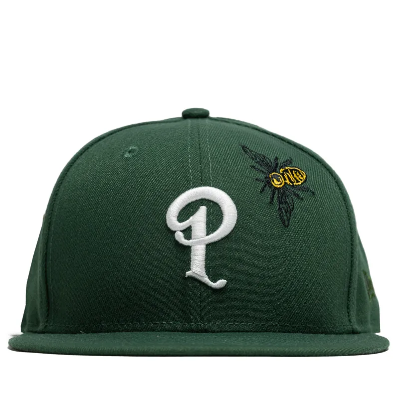 Politics x New Era Busy Being Nice 59FIFTY Fitted Hat - Green