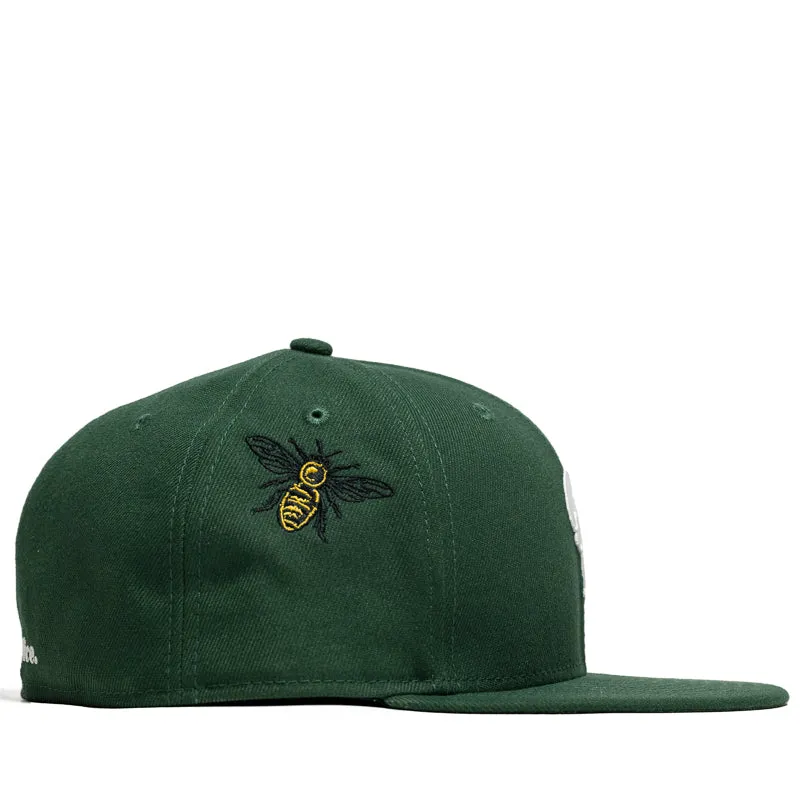 Politics x New Era Busy Being Nice 59FIFTY Fitted Hat - Green