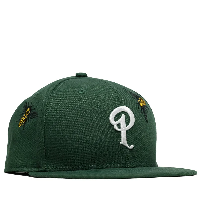 Politics x New Era Busy Being Nice 59FIFTY Fitted Hat - Green