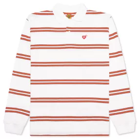 Polo L/S Shirt - White