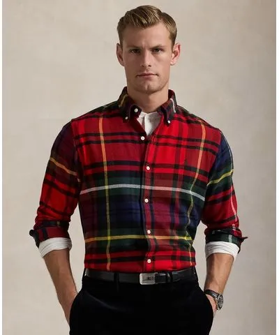 Polo Ralph Lauren Men's Classic-Fit Plaid Flannel Shirt