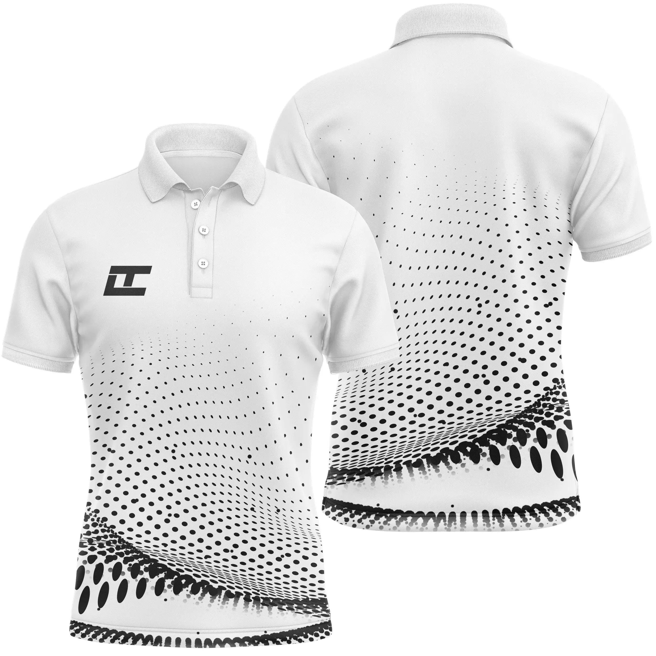 Polo à Séchage Rapide, Polo de Sport Homme Femme, T-Shirts de Golf, Cadeau Golfeur Légers Hauts à Manches Courtes d'té - CTS1005