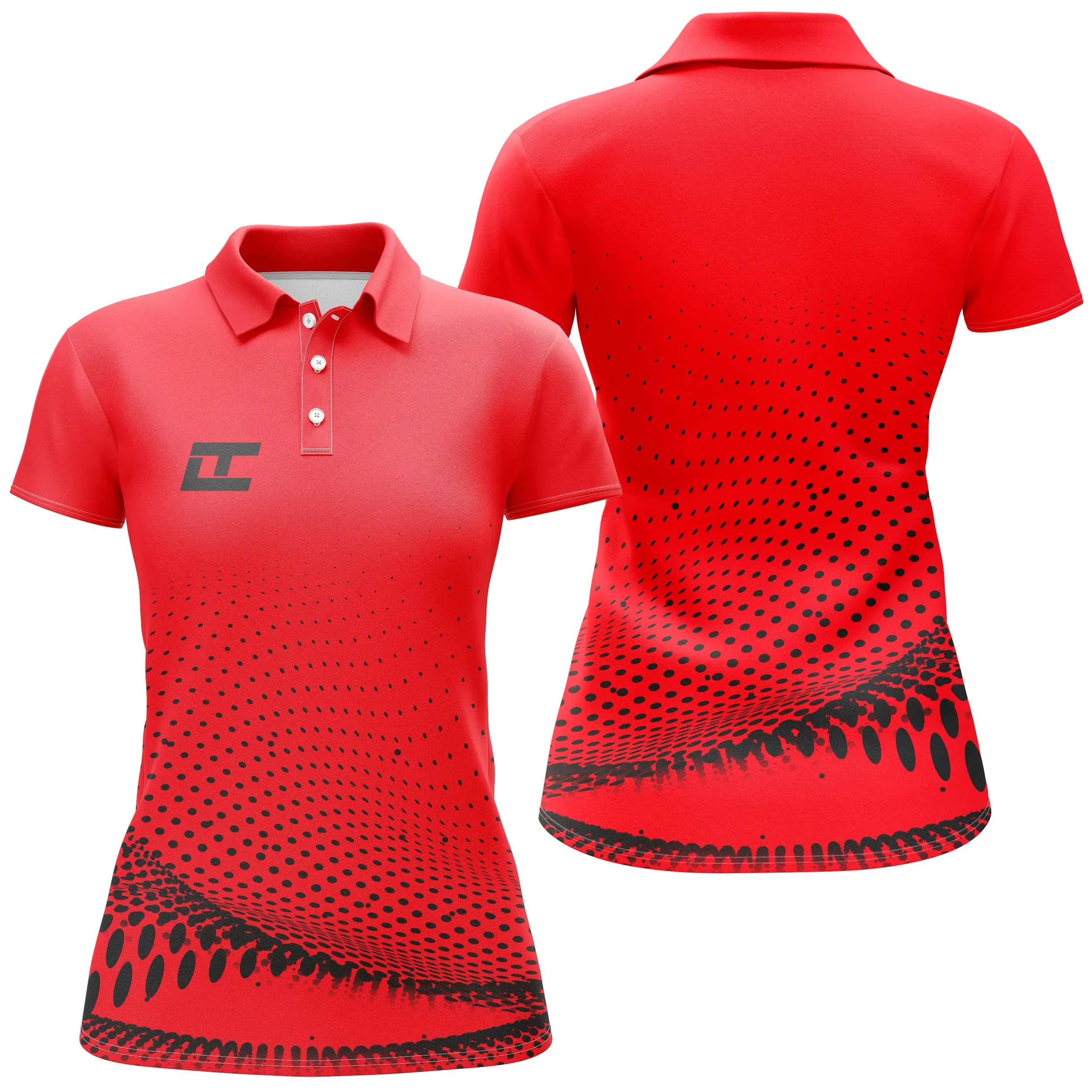 Polo à Séchage Rapide, Polo de Sport Homme Femme, T-Shirts de Golf, Cadeau Golfeur Légers Hauts à Manches Courtes d'té - CTS1005