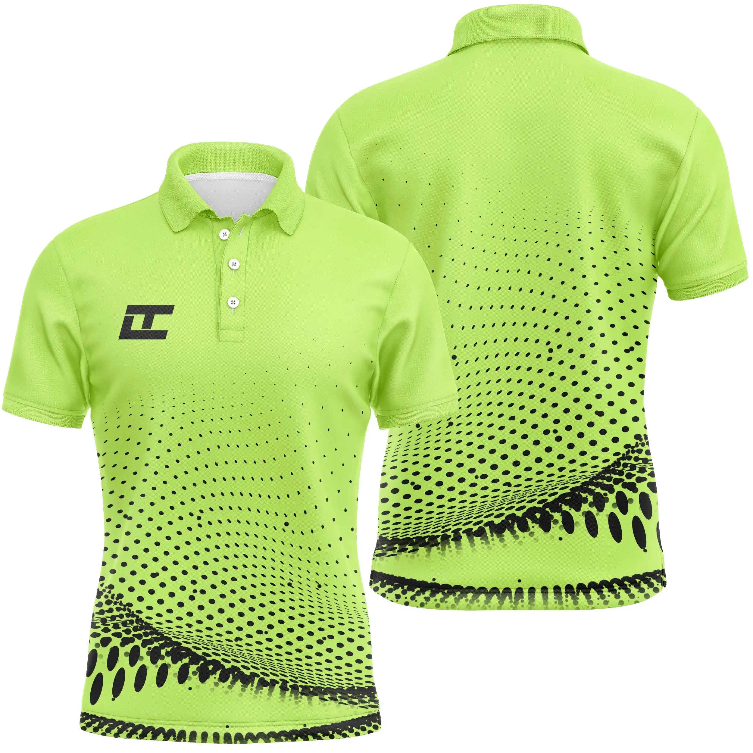 Polo à Séchage Rapide, Polo de Sport Homme Femme, T-Shirts de Golf, Cadeau Golfeur Légers Hauts à Manches Courtes d'té - CTS1005