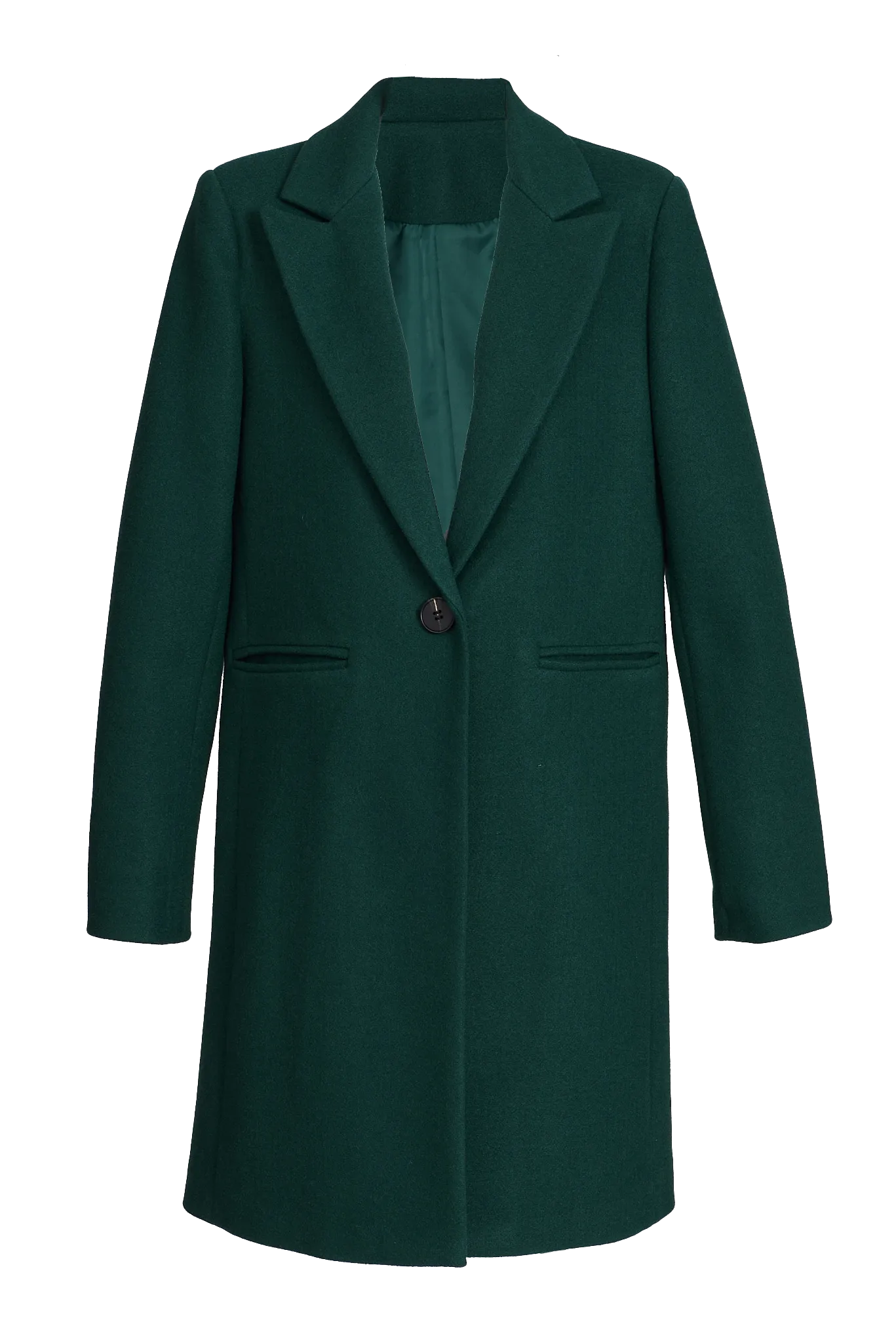 Prato Coat In Emerald