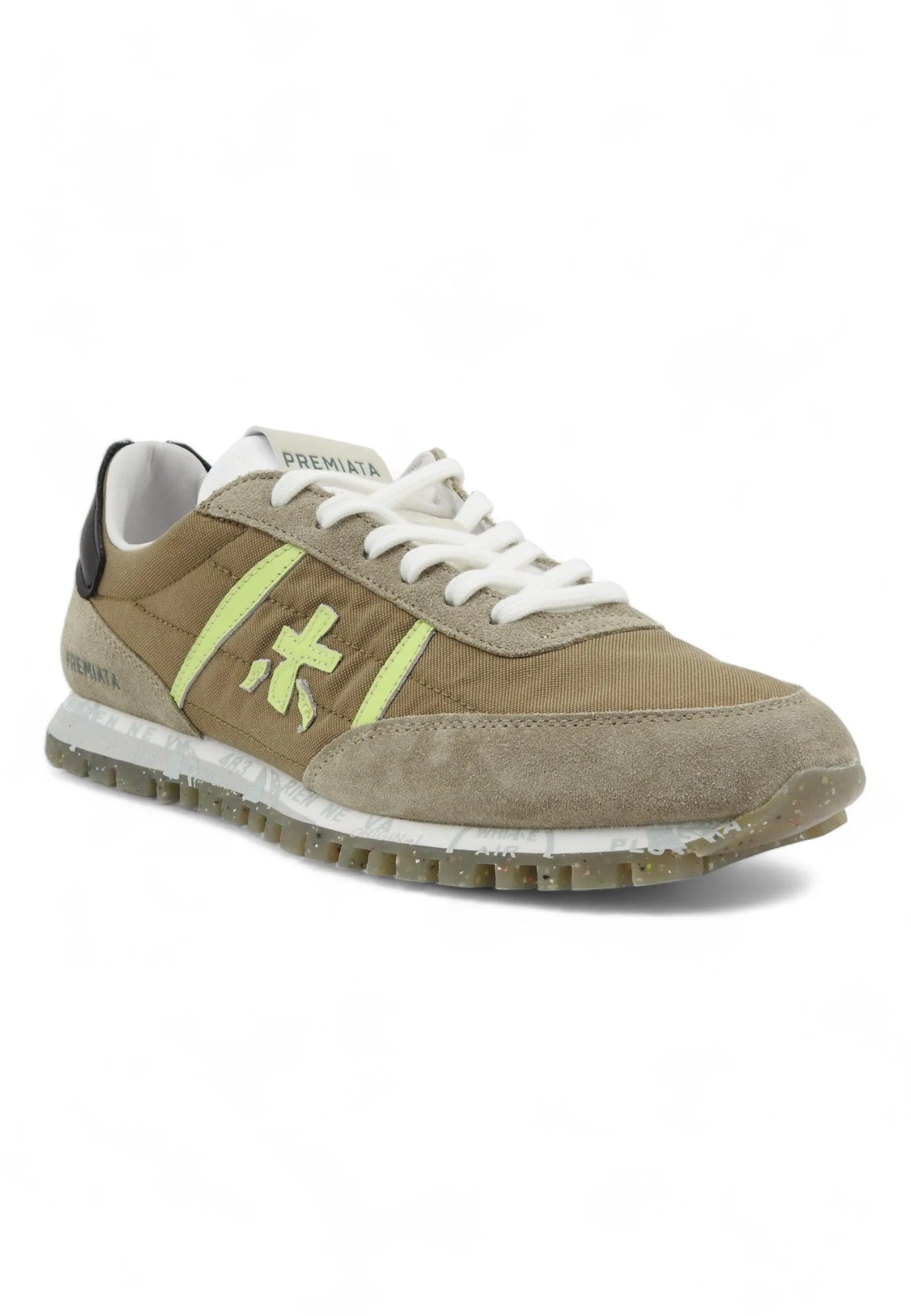 PREMIATA Sneaker Uomo Marrone Verde Grigio SEAN-6639