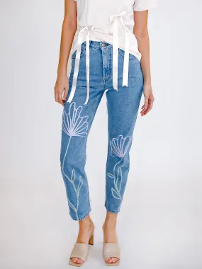 Primrose Patterned Jeans