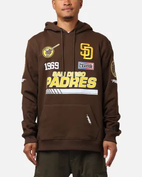 Pro Standard San Diego Padres Fast Lane Hoodie Brown