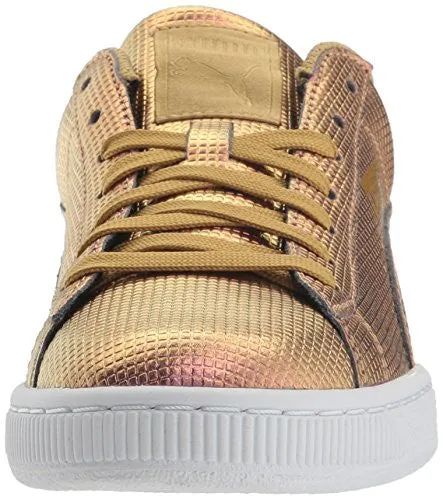 PUMA Women's Basket Holographic Fashion Sneaker-puma