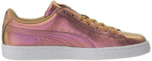 PUMA Women's Basket Holographic Fashion Sneaker-puma