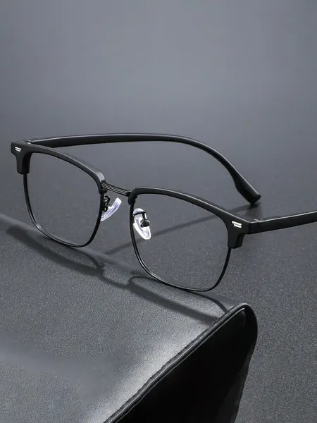   Rectangle Full Rim Glasses   