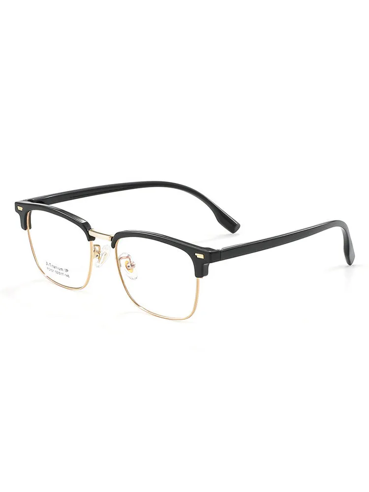   Rectangle Full Rim Glasses   