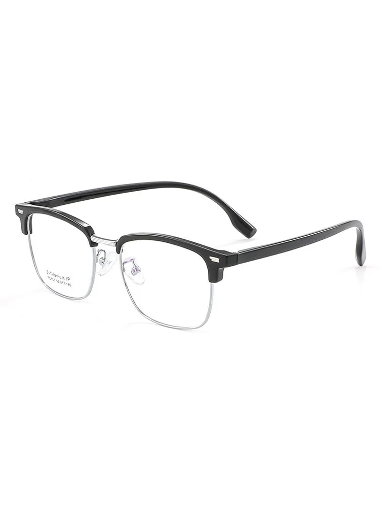   Rectangle Full Rim Glasses   