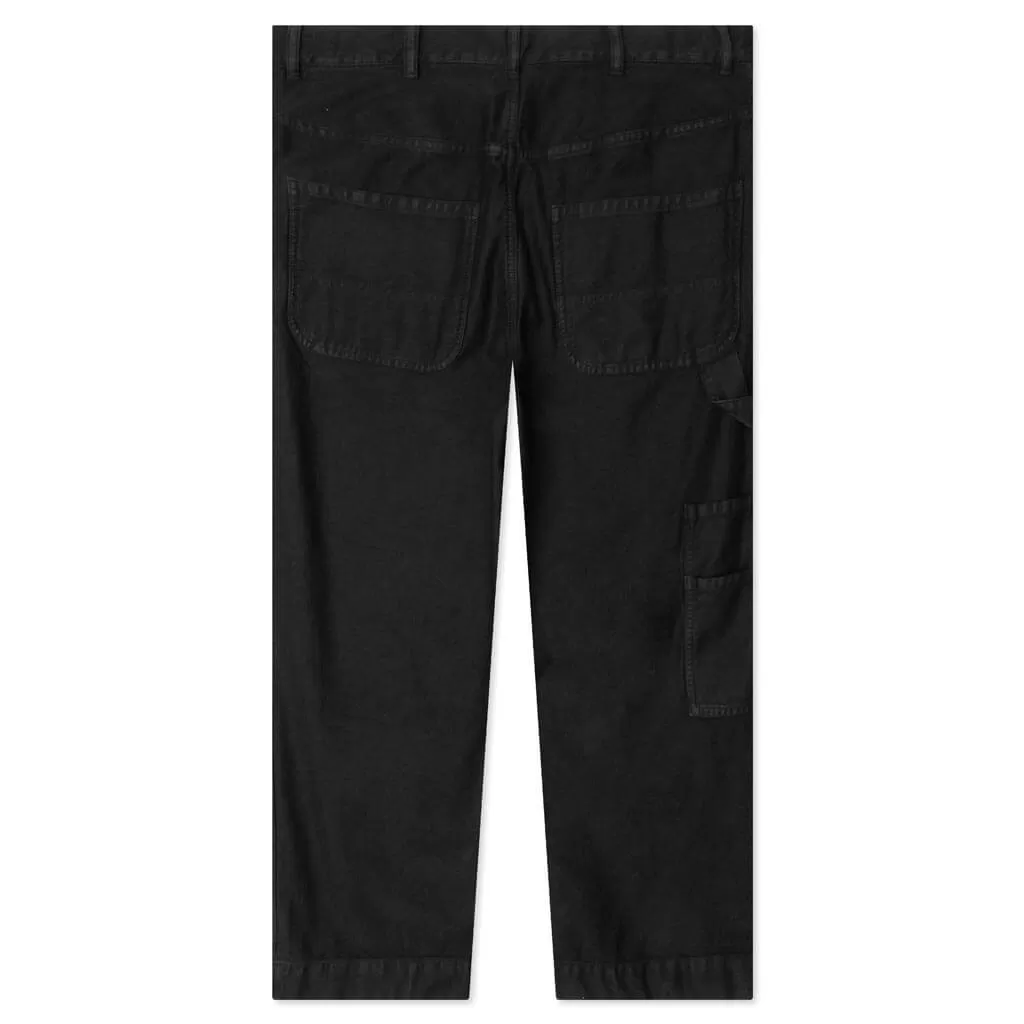 Relaxed Fitting Cotton Trousers GD 7333 M.W. - Black