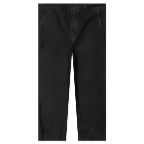 Relaxed Fitting Cotton Trousers GD 7333 M.W. - Black