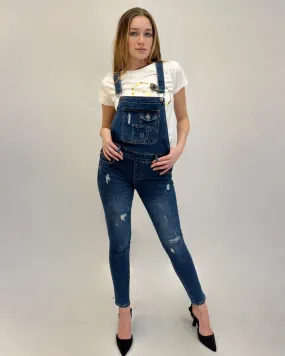 Salopette in denim