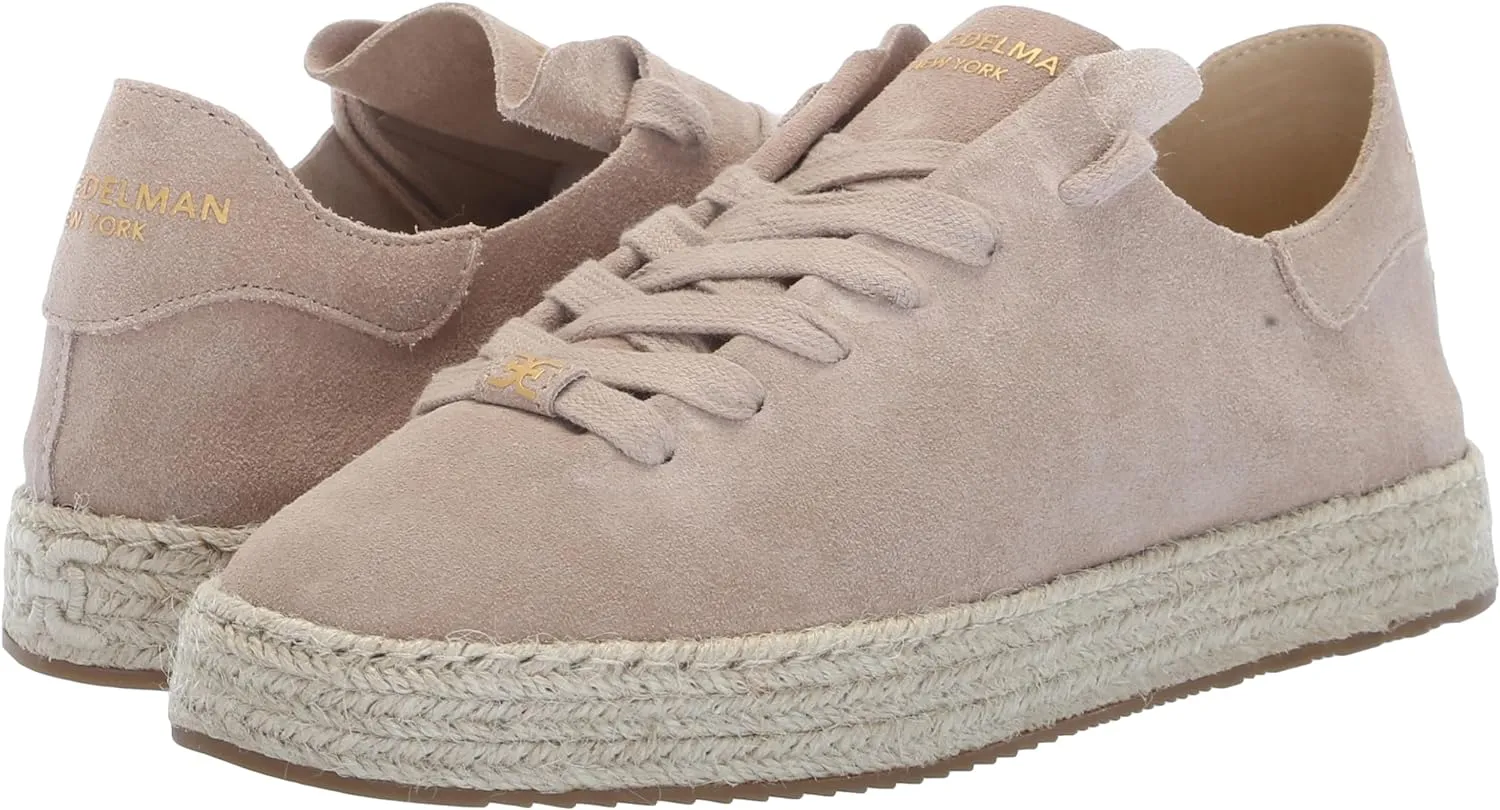 Sam Edelman Womens Poppy Jute Lace Up Sneaker