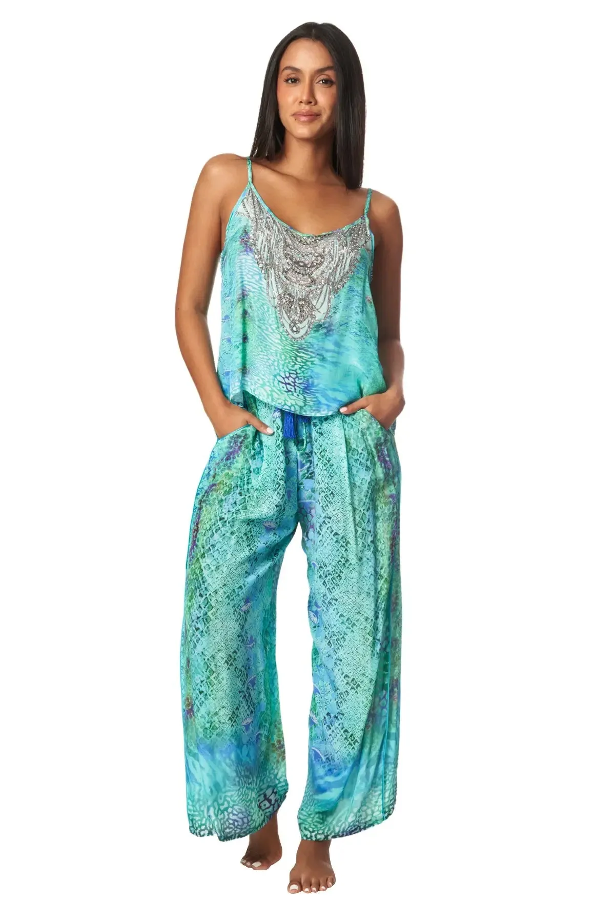 Sea Escape La Moda Resort Lifestyle Co Ord Pant Set