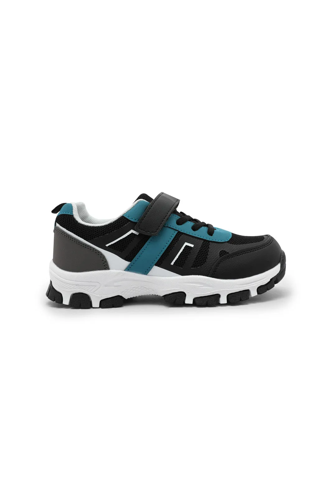 Senior Boys Black Chunky Sneaker