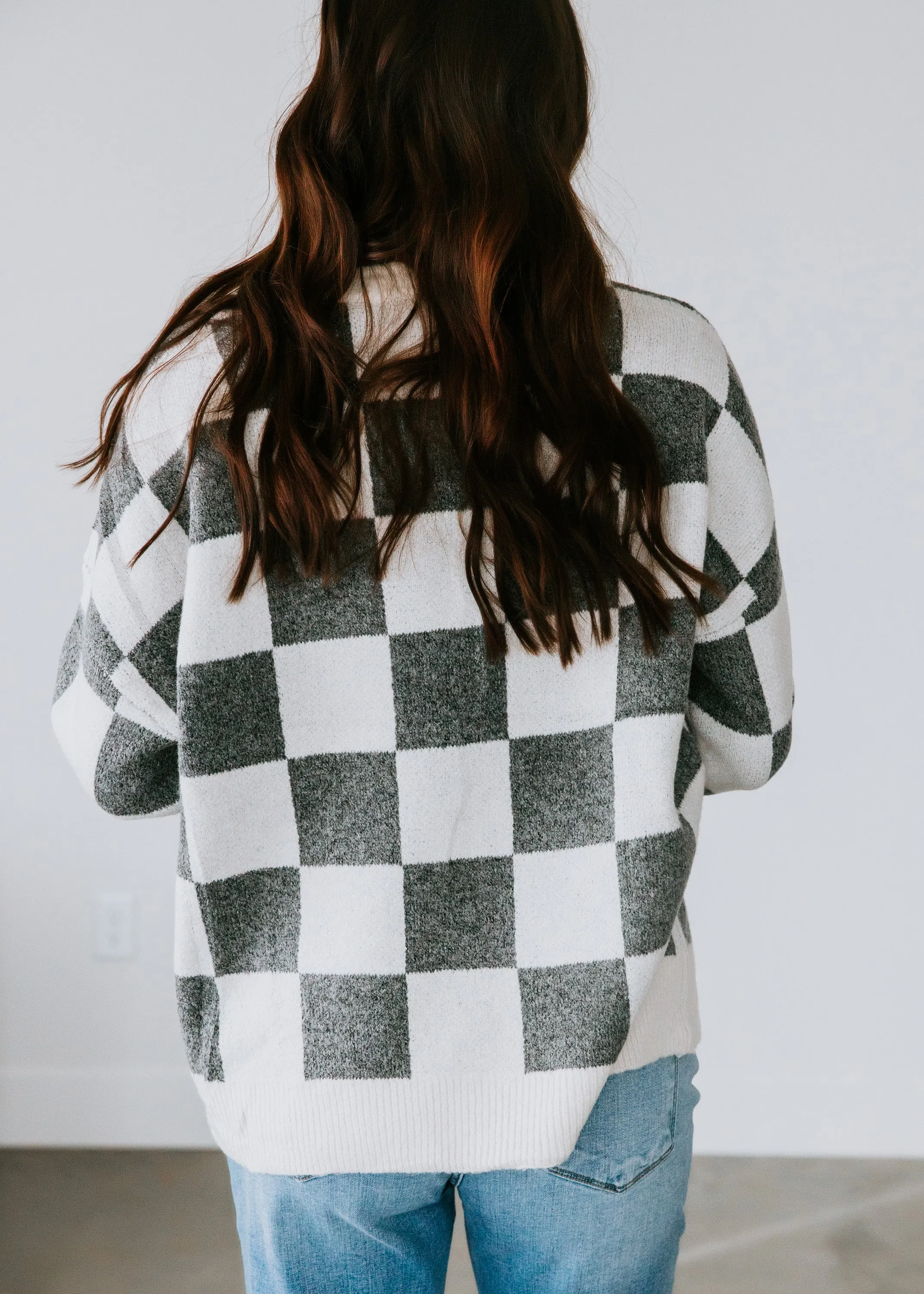 Sevyn Checkered Sweater