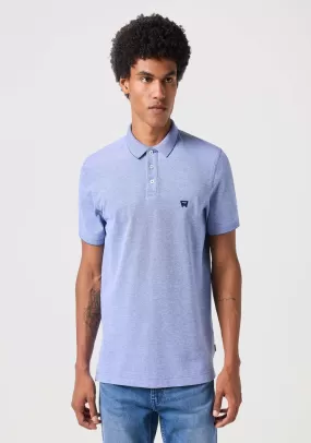 Short Sleeve Refined Polo - Blue