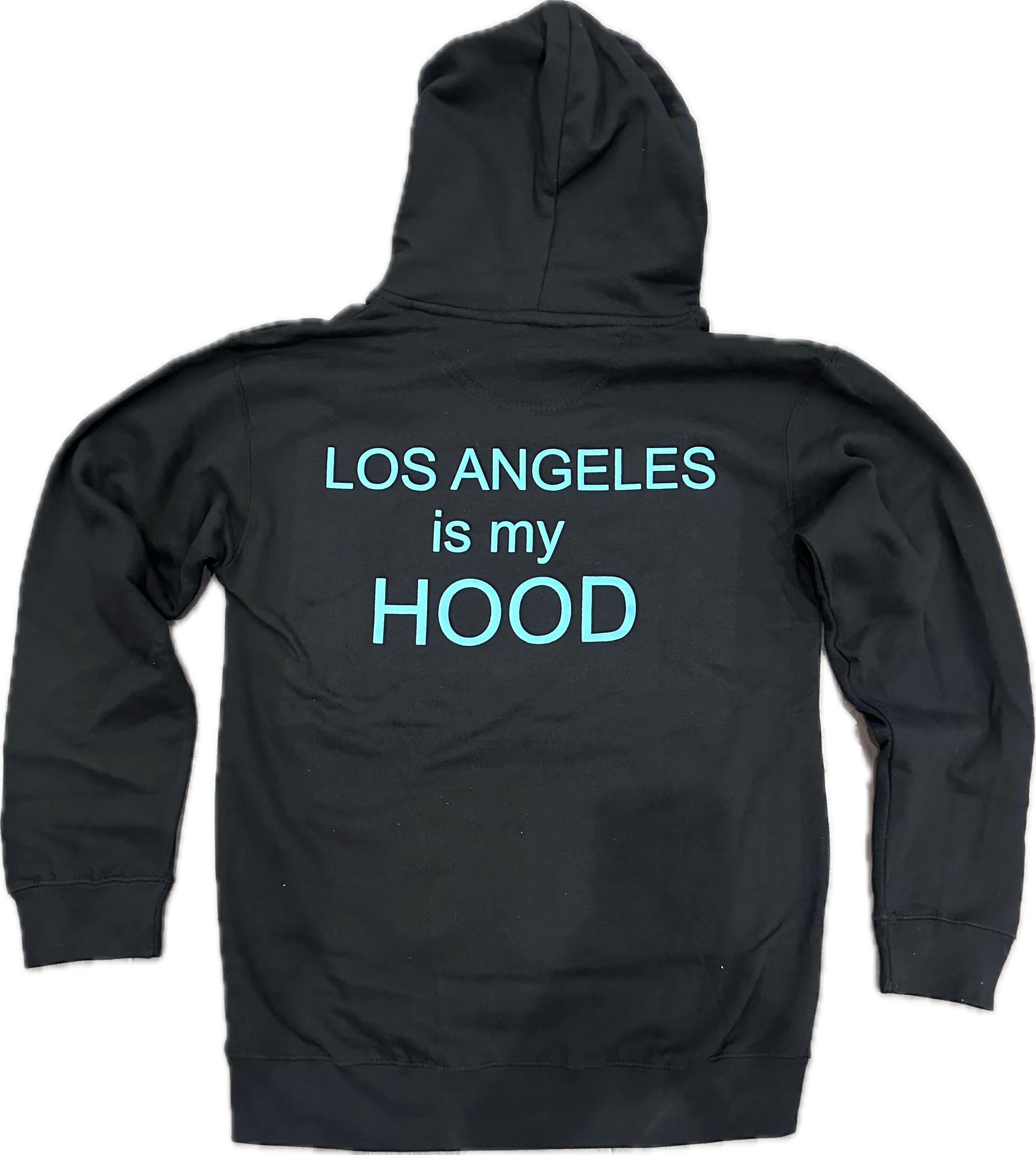 SINGER22 “exclusive” Unisex LOS ANGELES IS MY HOOD Hoodie in Black no