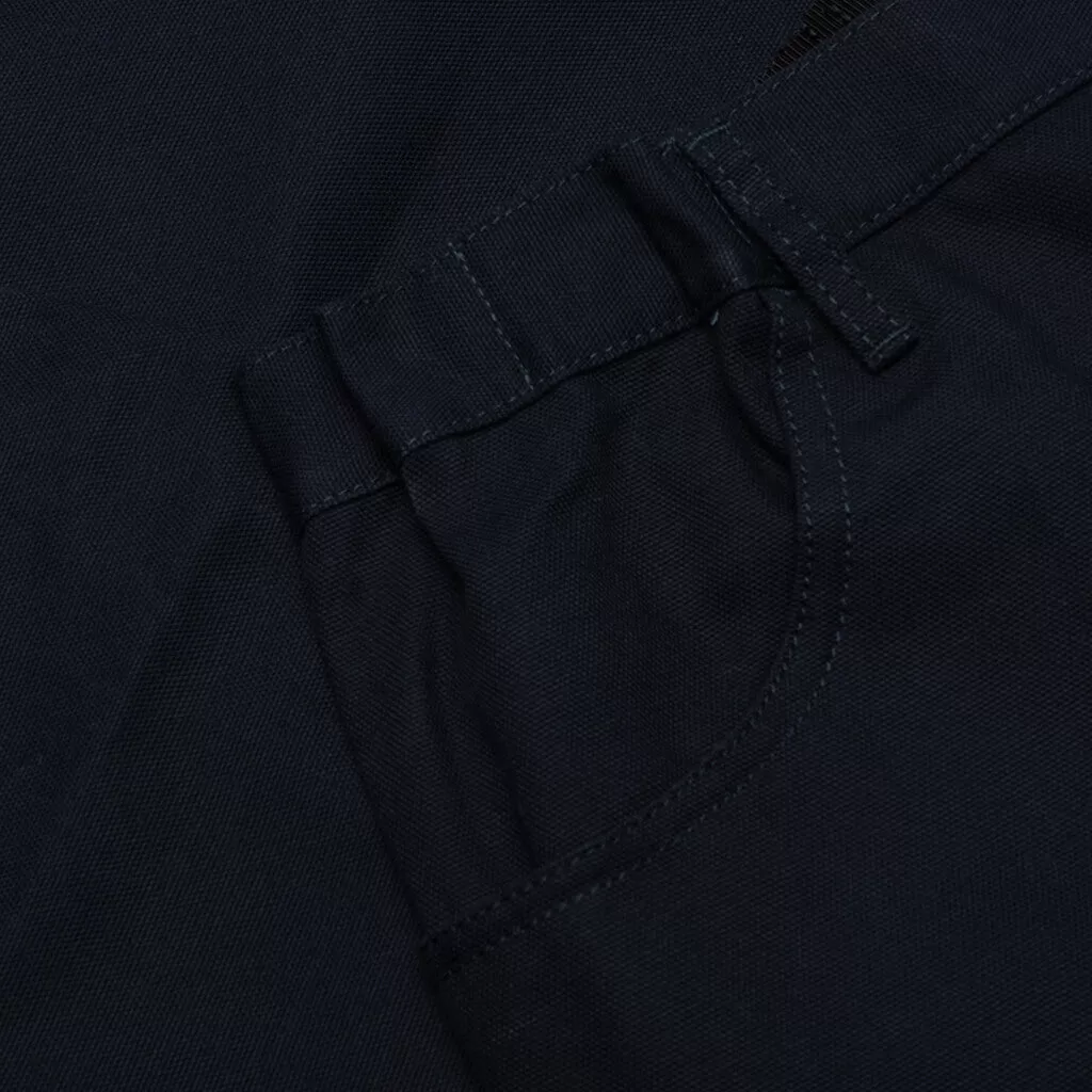 Skate Trousers with Elastic In-Waist - Dark Navy