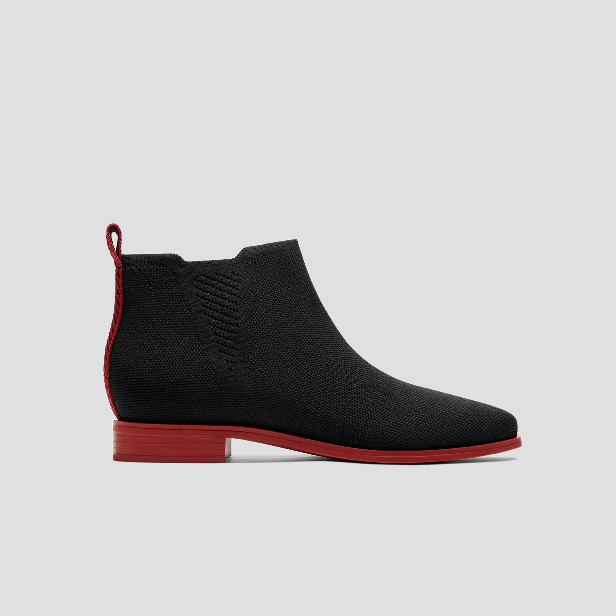   Slip-On Square-Toe Ankle Chelsea Boots (Ryan Slip-On)