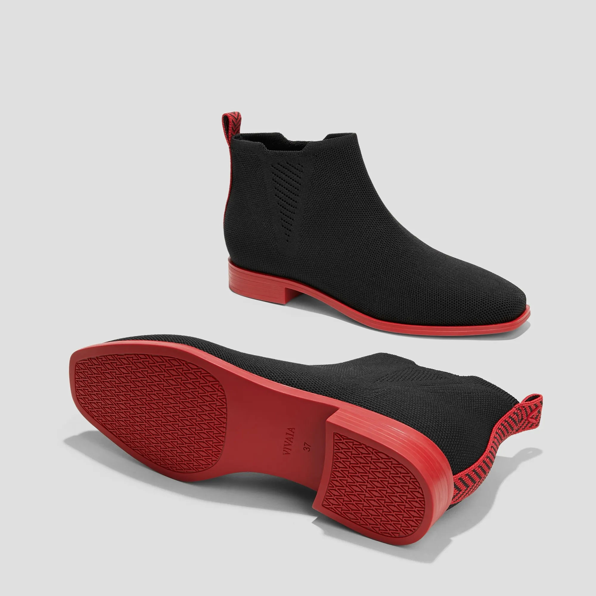   Slip-On Square-Toe Ankle Chelsea Boots (Ryan Slip-On)