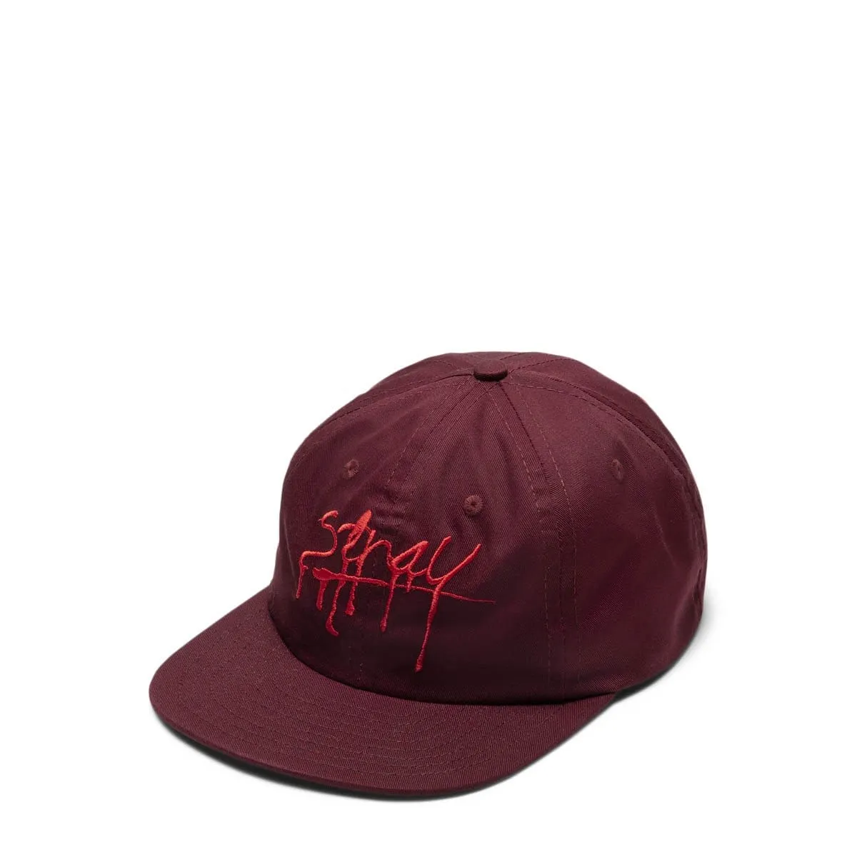 SLIT 6 PANEL HAT Maroon