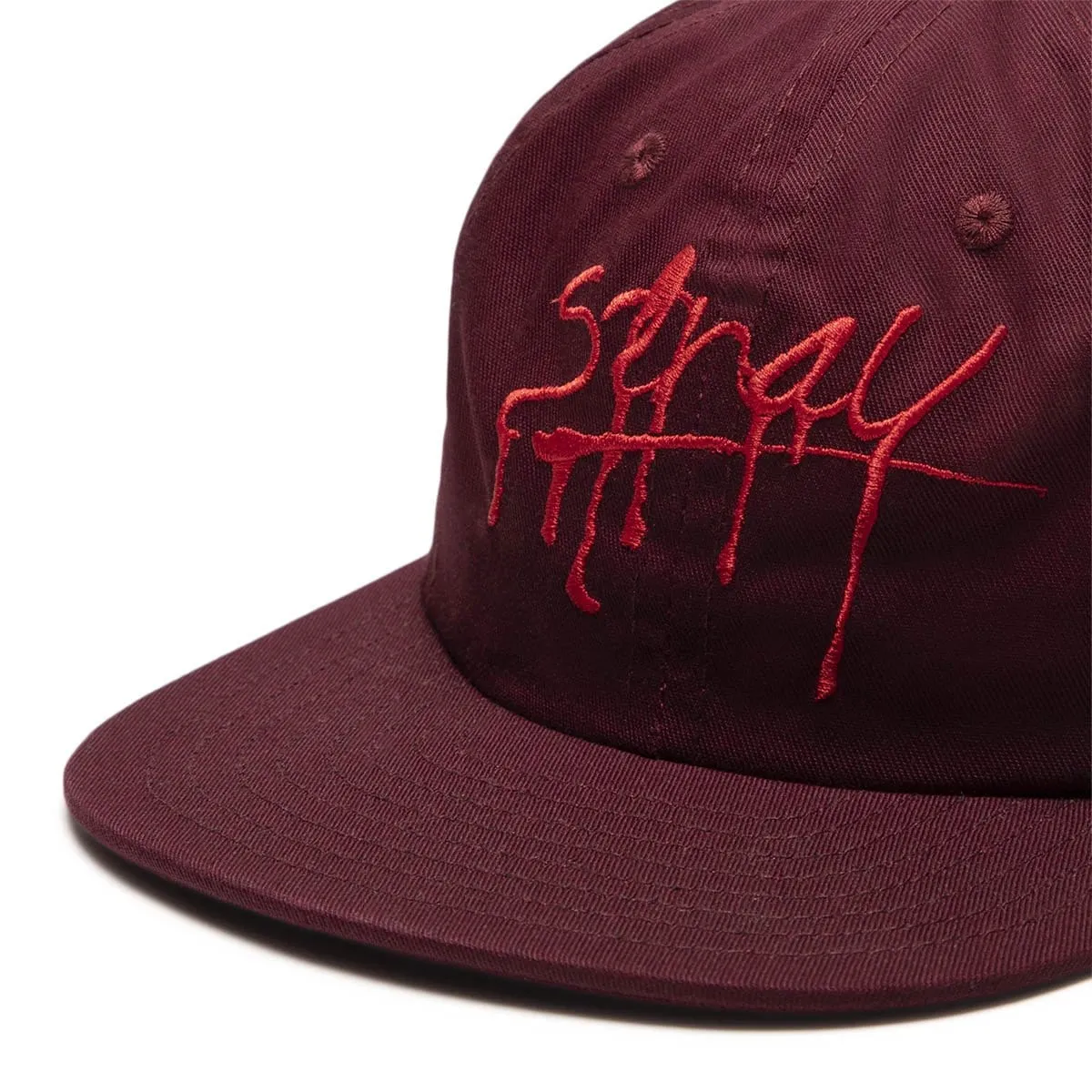 SLIT 6 PANEL HAT Maroon