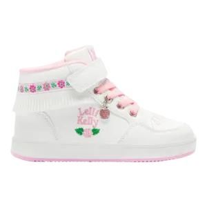 Sneakers da bambina frangetta  bianco Cod: LKAE8084