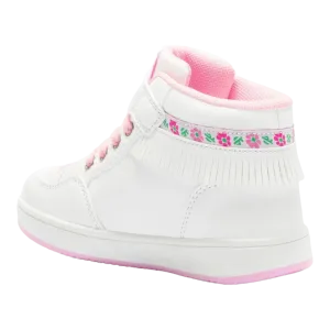 Sneakers da bambina frangetta  bianco Cod: LKAE8084