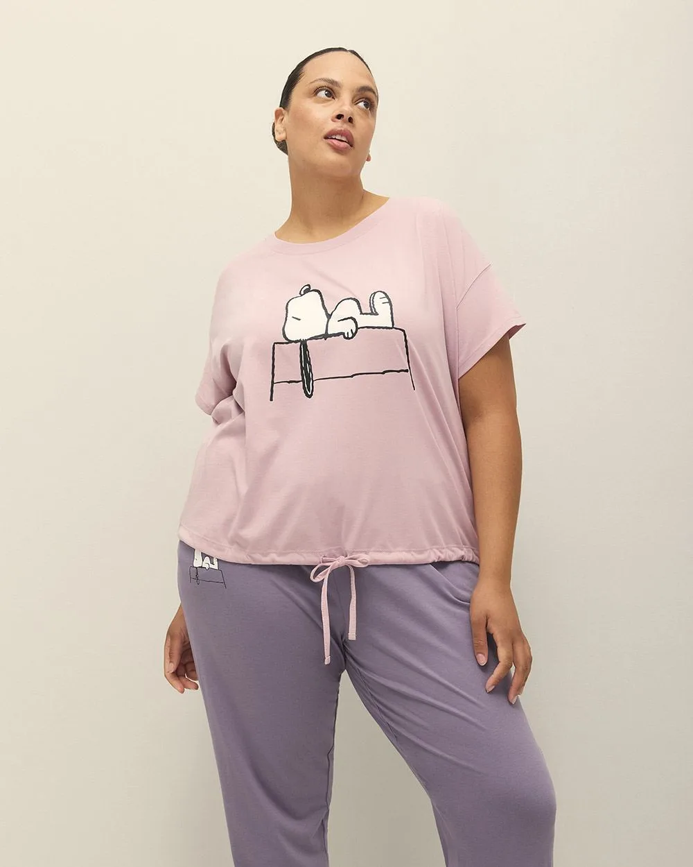 Snoopy Pyjama Top with Drawstring - ti Voglio