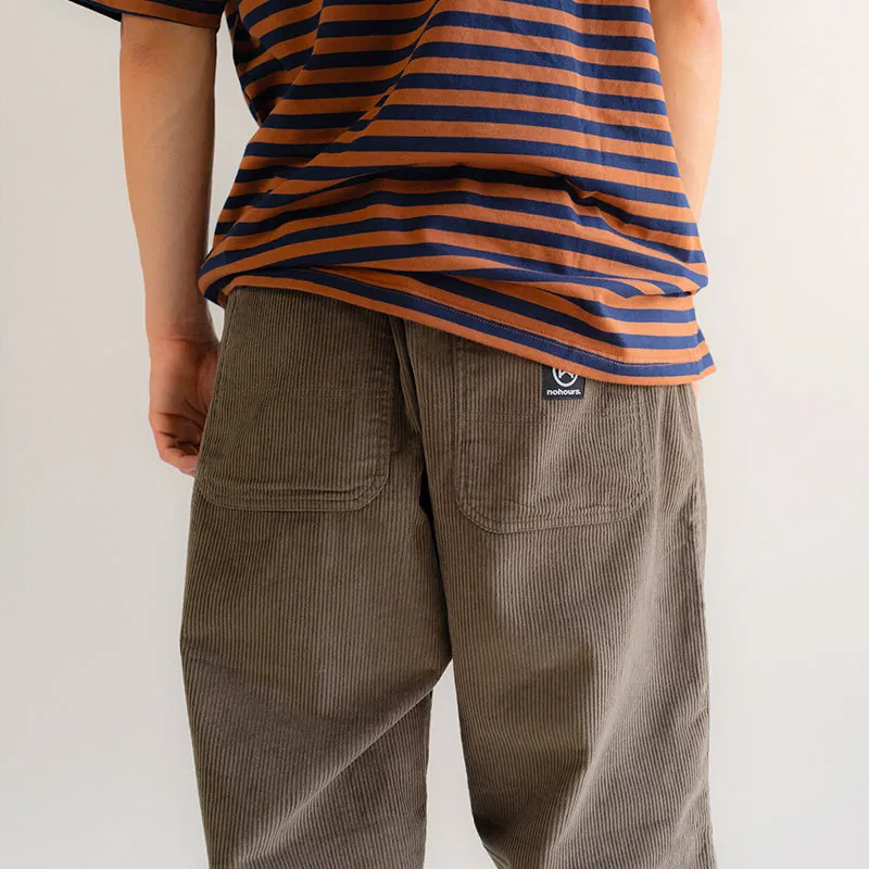 STAMPED CORD PANT