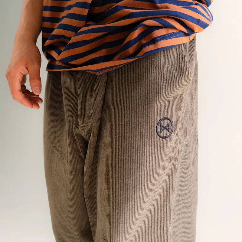 STAMPED CORD PANT