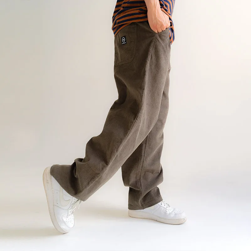 STAMPED CORD PANT