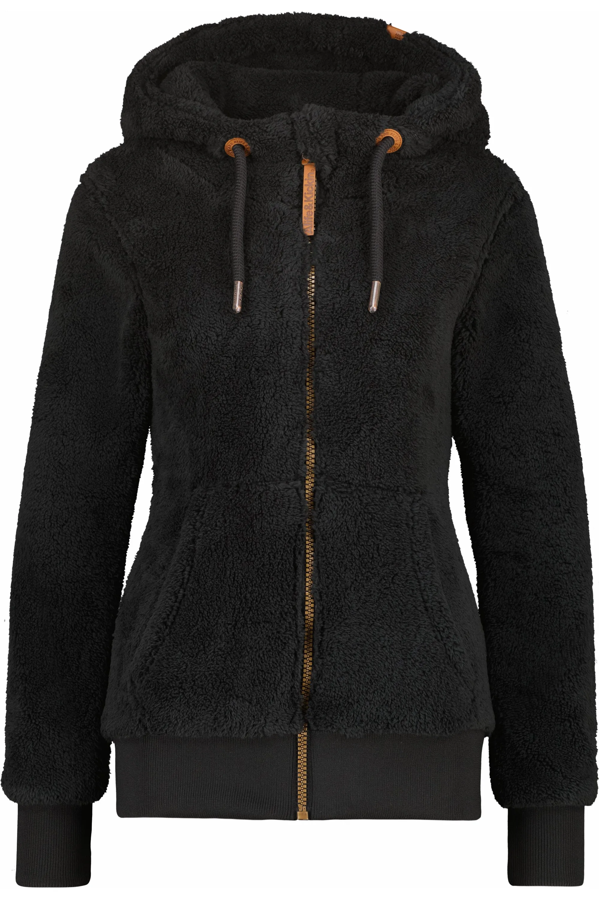 TabeaAK G Teddy Sweat Jacket  Schwarz