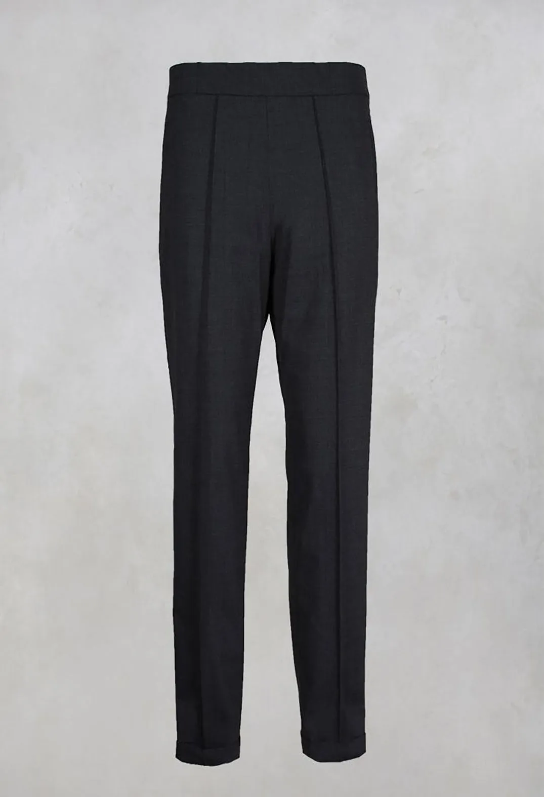 Tailored Straight Leg Trousers in Graphit